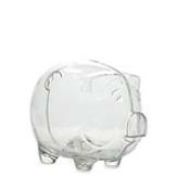 ALCANCIA CERDO GORDA Transparente