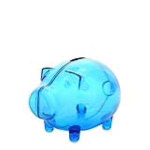 ALCANCIA CERDITO PEQUEÑO Azul