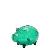 ALCANCIA CERDITO PEQUEÑO Verde