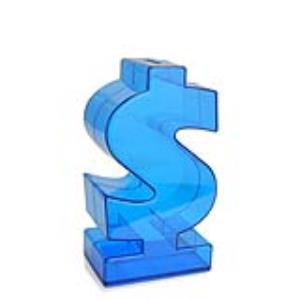ALCANCIA SIGNO PESOS Azul