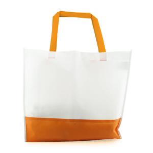 BOLSA DE COMPRA BICOLOR 2 Naranja