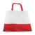 BOLSA DE COMPRA BICOLOR 2 Rojo