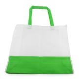 BOLSA DE COMPRA BICOLOR 2 Verde