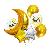 BOUQUET LUNA Dorado (0445-01)