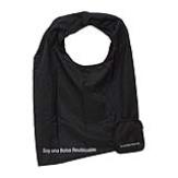 BOLSA PLEGABLE Negro