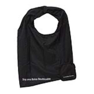 BOLSA PLEGABLE Negro