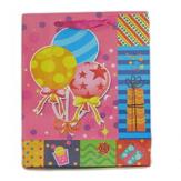 BOLSA REGALO GRANDE BOMBAS (6716-3) Rosado
