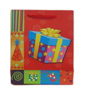 BOLSA REGALO GRANDE REGALOS (6715-3) Rojo