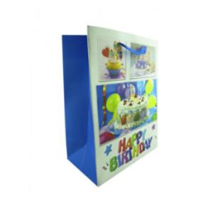 BOLSA REGALO PEQUEÑA HB (7824-1) Azul