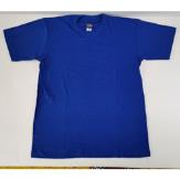 CAMISETA ALGODON AZUL TALLA S