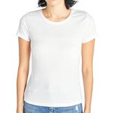 CAMISETA ALGODON DAMA BLANCA TALLA M