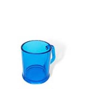 CHIKY MUG PLASTICO 1 ONZ Azul