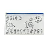 CARTUCHERA PARA COLOREAR Azul