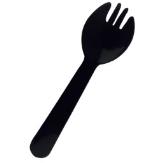 CUCHARA TENEDOR X 12 Negro