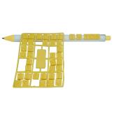 ESFERO LETRAS Amarillo