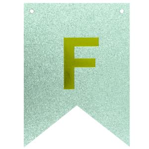 FESTON FELIZ CUMPLEAÑOS ESCARCHA Plata