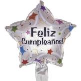 GLOBO M 10" ESTRELLA FELIZ CUMPLEAÑOS 1 (1008-00)
