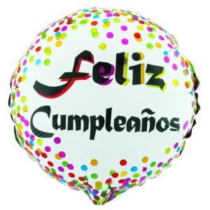 GLOBO M 10" REDONDO FELIZ CUMPLEAÑOS 2 (1015-07)