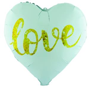 GLOBO M 18" CORAZON LOVE (1803-13)