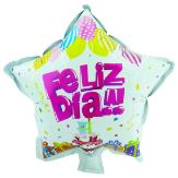 GLOBO M 18" ESTRELLA FELIZ DIA 1 (1822-00)