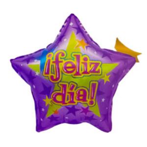 GLOBO M 18" ESTRELLA FELIZ DIA 3 (1822-02)