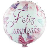 GLOBO M 18" REDONDO FELIZ CUMPLEAÑOS 4 (1811-13)