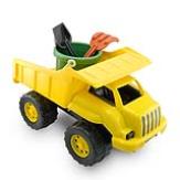 JUGUETE 664 VOLQUETA CON BALDE Amarillo R
