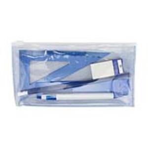 KIT ESCOLAR CARTUCHERA 2 Azul